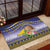 Tokelau Tuluma Rubber Doormat Polynesian Tropical Flowers