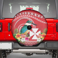 Wallis et Futuna Kingfisher Spare Tire Cover Polynesian Tropical Flowers LT9 - Polynesian Pride