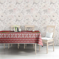 Wallis et Futuna Kingfisher Tablecloth Polynesian Tropical Flowers LT9 - Polynesian Pride