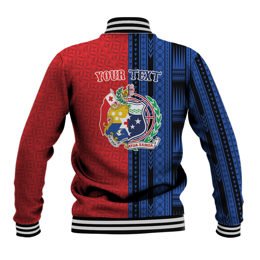 TokoUso Samoa Tonga Personalised Baseball Jacket Pacific Brotherhood Tribal Pattern LT9 - Polynesian Pride