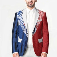 TokoUso Samoa Tonga Personalised Blazer Pacific Brotherhood Tribal Pattern LT9 - Polynesian Pride