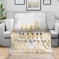 Mate Ma'a Tonga Blanket Tongan Sipi Tau Ngatu Inspired Gold LT9 - Polynesian Pride