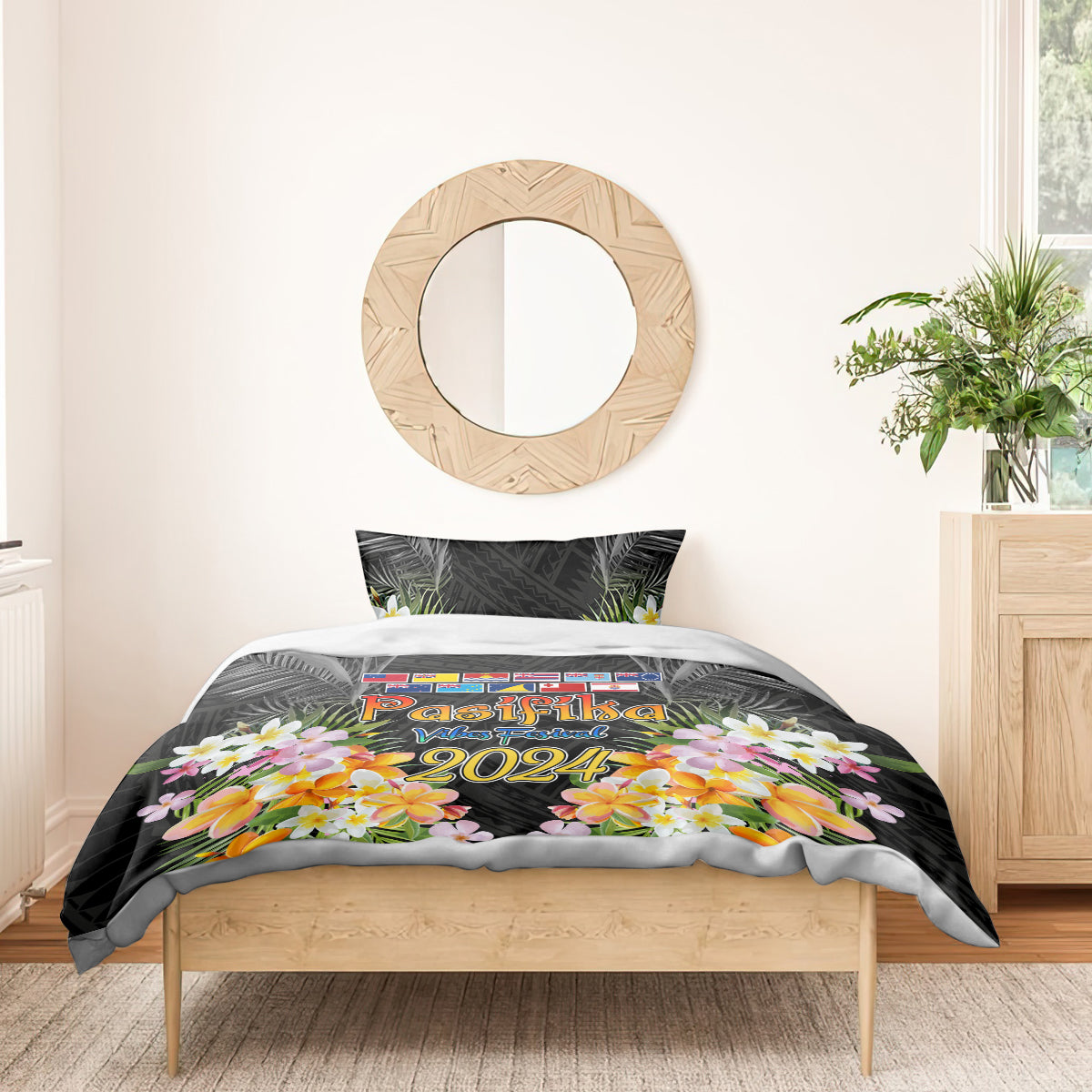 Pasifika Vibes Festival 2024 Auckland Bedding Set LT9 - Polynesian Pride