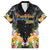 Pasifika Vibes Festival 2024 Auckland Family Matching Long Sleeve Bodycon Dress and Hawaiian Shirt LT9 Dad's Shirt - Short Sleeve Black - Polynesian Pride