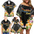 Pasifika Vibes Festival 2024 Auckland Family Matching Off Shoulder Short Dress and Hawaiian Shirt LT9 - Polynesian Pride