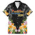 Pasifika Vibes Festival 2024 Auckland Family Matching Short Sleeve Bodycon Dress and Hawaiian Shirt LT9 Dad's Shirt - Short Sleeve Black - Polynesian Pride