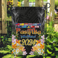 Pasifika Vibes Festival 2024 Auckland Garden Flag LT9 Garden Flag Black - Polynesian Pride
