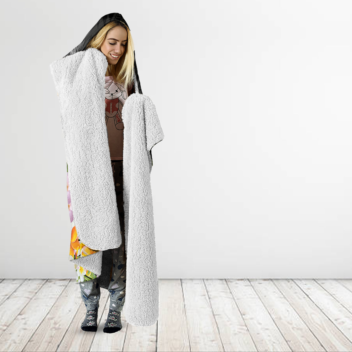 Pasifika Vibes Festival 2024 Auckland Hooded Blanket LT9 - Polynesian Pride