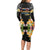 Pasifika Vibes Festival 2024 Auckland Long Sleeve Bodycon Dress LT9 - Polynesian Pride