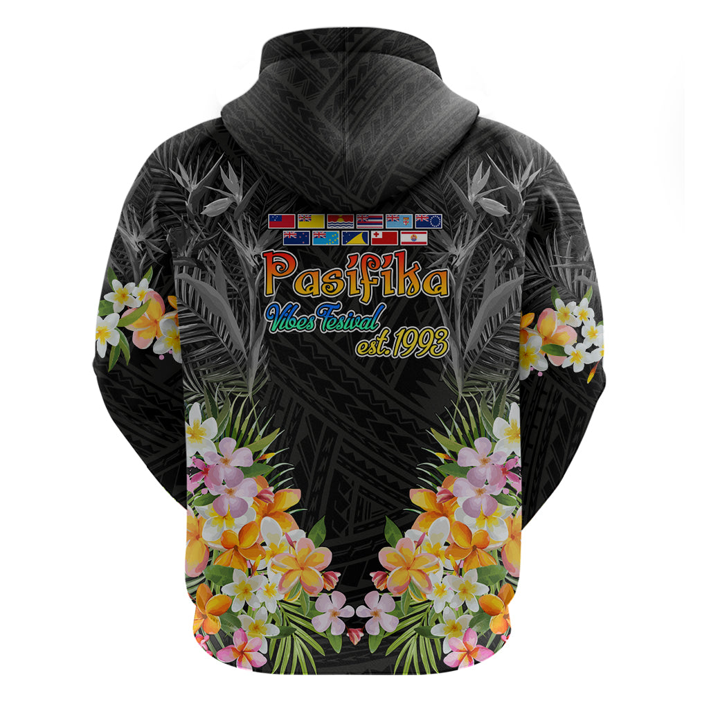 Pasifika Vibes Festival 2024 Auckland Zip Hoodie LT9 - Polynesian Pride