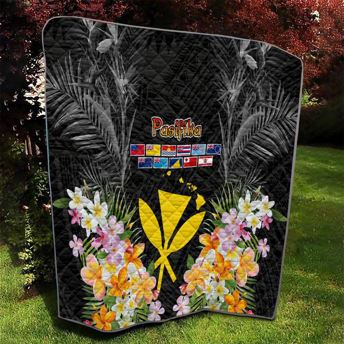 Pasifika Vibes Festival 2024 Quilt Kanaka Maoli With Hawaiian Islands