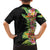 Hawaii Tropical Flowers Tribal Pattern Family Matching Puletasi and Hawaiian Shirt No1 LT9 - Polynesian Pride