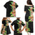 Hawaii Tropical Flowers Tribal Pattern Family Matching Puletasi and Hawaiian Shirt No1 LT9 - Polynesian Pride