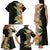 Hawaii Tropical Flowers Tribal Pattern Family Matching Tank Maxi Dress and Hawaiian Shirt No1 LT9 - Polynesian Pride