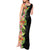 Hawaii Tropical Flowers Tribal Pattern Tank Maxi Dress No1 LT9 - Polynesian Pride