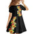 Hawaii Tropical Flowers Tribal Pattern Family Matching Tank Maxi Dress and Hawaiian Shirt No2 LT9 - Polynesian Pride