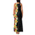 Hawaii Tropical Flowers Tribal Pattern Family Matching Tank Maxi Dress and Hawaiian Shirt No2 LT9 - Polynesian Pride