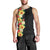 Hawaii Tropical Flowers Tribal Pattern Men Tank Top No2 LT9 - Polynesian Pride