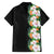 Hawaii Tropical Flowers Tribal Pattern Family Matching Puletasi and Hawaiian Shirt No3 LT9 - Polynesian Pride