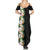 Hawaii Tropical Flowers Tribal Pattern Family Matching Summer Maxi Dress and Hawaiian Shirt No3 LT9 - Polynesian Pride