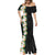 Hawaii Tropical Flowers Tribal Pattern Mermaid Dress No3 LT9 - Polynesian Pride