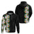 Hawaii Tropical Flowers Tribal Pattern Zip Hoodie No3 LT9 - Polynesian Pride