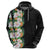 Hawaii Tropical Flowers Tribal Pattern Zip Hoodie No3 LT9 - Polynesian Pride