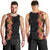 Hawaii Tropical Flowers Tribal Pattern Men Tank Top No4 LT9 - Polynesian Pride