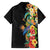 Hawaii Tropical Flowers Tribal Pattern Family Matching Puletasi and Hawaiian Shirt No5 LT9 - Polynesian Pride