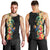 Hawaii Tropical Flowers Tribal Pattern Men Tank Top No5 LT9 - Polynesian Pride