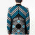 Personalised Aotearoa Niho Taniwha Motif Blazer Blue Style - Polynesian Pride