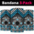 Personalised Aotearoa Niho Taniwha Motif Neck Gaiter Blue Style - Polynesian Pride