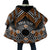 Personalised Aotearoa Niho Taniwha Motif Cloak Gold Style - Polynesian Pride