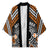 Personalised Aotearoa Niho Taniwha Motif Kimono Gold Style - Polynesian Pride
