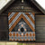 Personalised Aotearoa Niho Taniwha Motif Quilt Gold Style