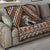 Personalised Aotearoa Niho Taniwha Motif Quilt Gold Style