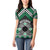 Personalised Aotearoa Niho Taniwha Motif Women Polo Shirt Green Style