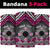 Personalised Aotearoa Niho Taniwha Motif Neck Gaiter Pink Style - Polynesian Pride