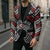 Personalised Aotearoa Niho Taniwha Motif Blazer Red Style - Polynesian Pride