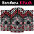 Personalised Aotearoa Niho Taniwha Motif Neck Gaiter Red Style - Polynesian Pride