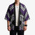 Personalised Aotearoa Niho Taniwha Motif Kimono Violet Style - Polynesian Pride
