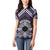 Personalised Aotearoa Niho Taniwha Motif Women Polo Shirt Violet Style