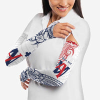 Kingdom of Uvea 1842-1860 Personalized Arm Sleeves Wallis and Futuna Polynesian Tribal Pattern - Polynesian Pride