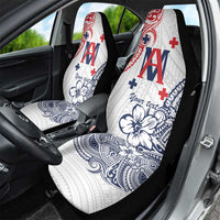 Kingdom of Uvea 1842-1860 Personalized Car Seat Cover Wallis and Futuna Polynesian Tribal Pattern