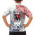 Kingdom of Uvea 1842-1860 Personalized Family Matching Off The Shoulder Long Sleeve Dress and Hawaiian Shirt Wallis and Futuna Polynesian Tribal Pattern