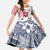 Kingdom of Uvea 1842-1860 Personalized Family Matching Off The Shoulder Long Sleeve Dress and Hawaiian Shirt Wallis and Futuna Polynesian Tribal Pattern