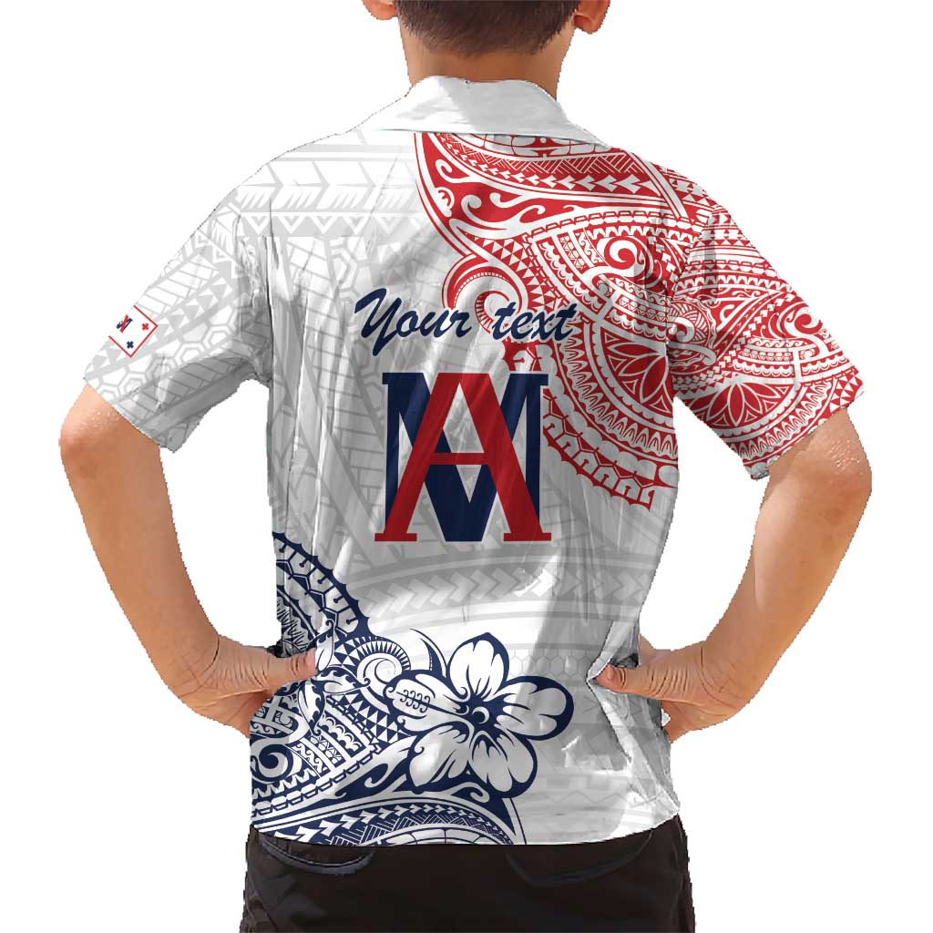 Kingdom of Uvea 1842-1860 Personalized Hawaiian Shirt Wallis and Futuna Polynesian Tribal Pattern