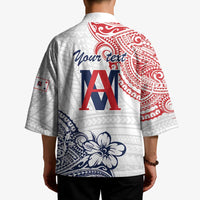 Kingdom of Uvea 1842-1860 Personalized Kimono Wallis and Futuna Polynesian Tribal Pattern - Polynesian Pride