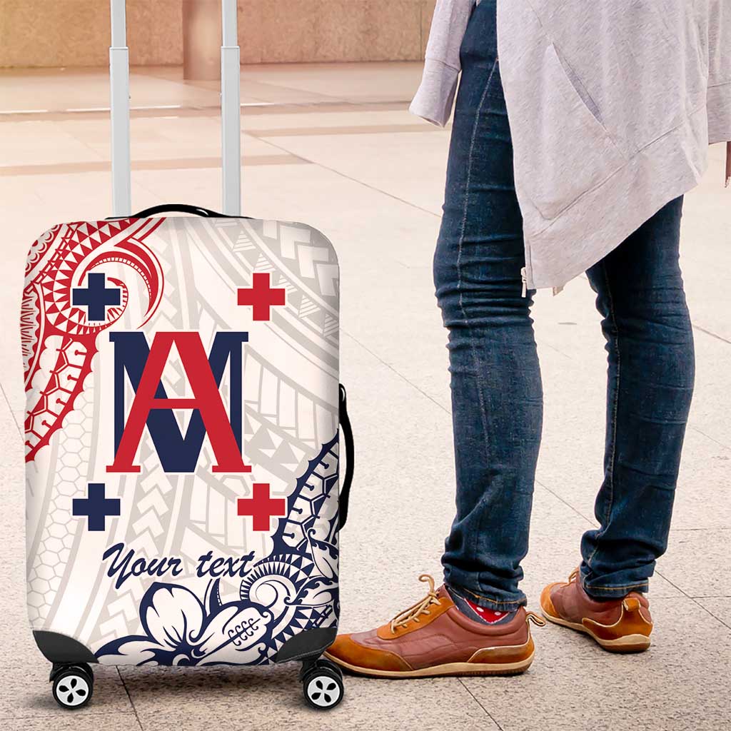 Kingdom of Uvea 1842-1860 Personalized Luggage Cover Wallis and Futuna Polynesian Tribal Pattern