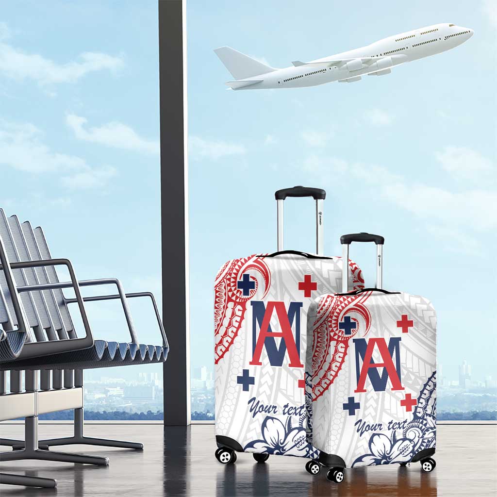 Kingdom of Uvea 1842-1860 Personalized Luggage Cover Wallis and Futuna Polynesian Tribal Pattern